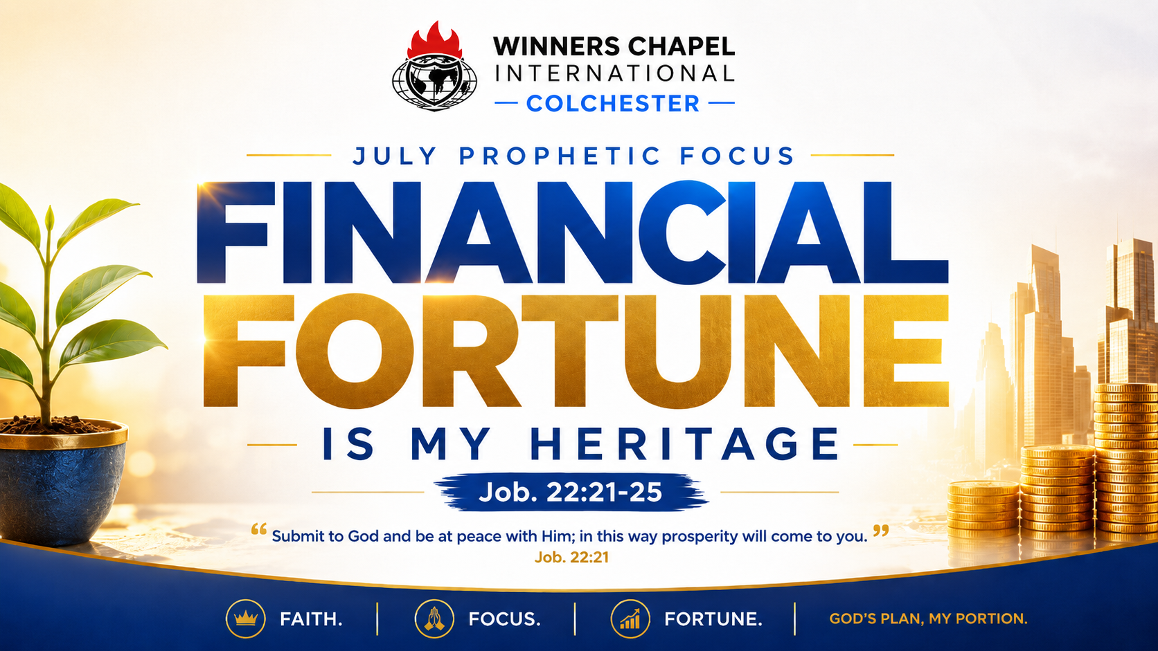 Financial Fortune Is My Heritage 
